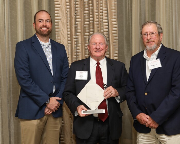 Pictured L-R: Hamp Tanner (McWane Project Manager, Supply Chain), Lance Lefleur (ADEM) and Rick Hollis (McWane Coal Field Superintendent)