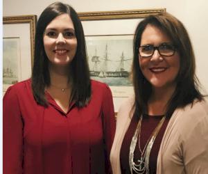 Pictured L-R: Lauren Jackson and Leslie Mawhorter