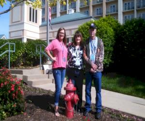 (Pictured from L-R: Alicia Hardacre, Karen Shinnebarger and Bill Kay)