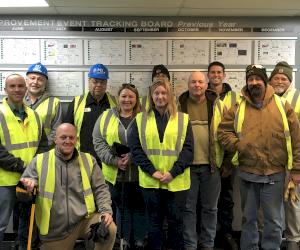 Pictured L-R: Bruce Duncan, Jeff Sycks, Devin Lusk, Rob Cole, Brianna Celeschi, Heidi Cartwright, CJ Fowler, Daryl Martin, Tom Kistler, Todd Mushrush, Craig Border. (Missing: Shawn McGarry, Jason Lahna, Rich Rausch)