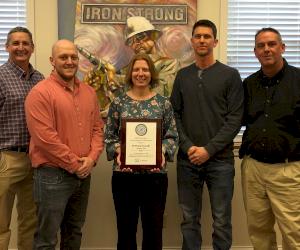 Pictured left to right: MDO team members; Tom Crawford, Devin Lusk, Heather Rainwater, Tom Kistler, and Sean Helton