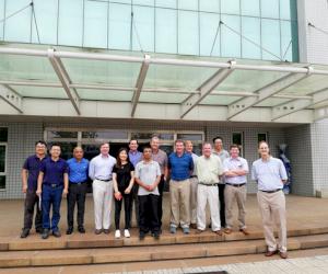 (Pictured L-R: Fei Xiao, Phil Zhang, Gopi Ramanathan, Ruffner Page, Anna Zheng, Harrison Bishop, Fengqi Zhang, Arne Feyling, Rick Tatman, Jim Proctor, Phillip McWane, Joe Zhou, Will McWane and Mike Keel)