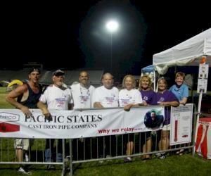 (Pictured from L-R: Dave Johnson, Marion Terry, Brad Olson, Gary Wood, Robin Galbraith, Karen Tuckett, Meloney Stevens and Jessica Stones)