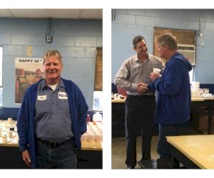 (Pictured: Rod McInerney and McWane Ductile Ohio General Manager Tom Crawford)