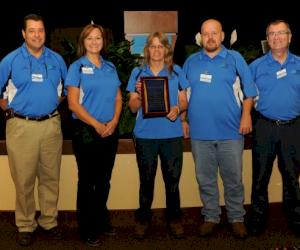 Pictured from L-R: Bill Hoffman, Alicia Hardacre, Jo Bowers, Brian Cline and Randy Witherspoon