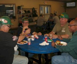 Pictured from L-R:  Mitchell Bowles, Jerry Reeves, Floyd Bowles and Richard Bell