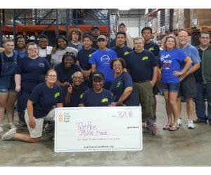 Tyler Pipe team volunteers at East Texas Food Bank
