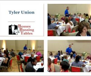 (Pictured: Steve Johnson in his dashing Tyler Union shirt topped off with a white bow tie)