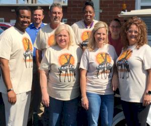 (Pictured from L-R: Jerome McQueen, Jon Pollard, Russell Bittle, Frantina Wilson, Julie Campbell, Denise Plummer, Amanda Ward and Renea McGathy. Not pictured Steve Johnson, David Bannister, Eric Gaines, Chris Hyche, April Person, Mark Vess and Mike Krum